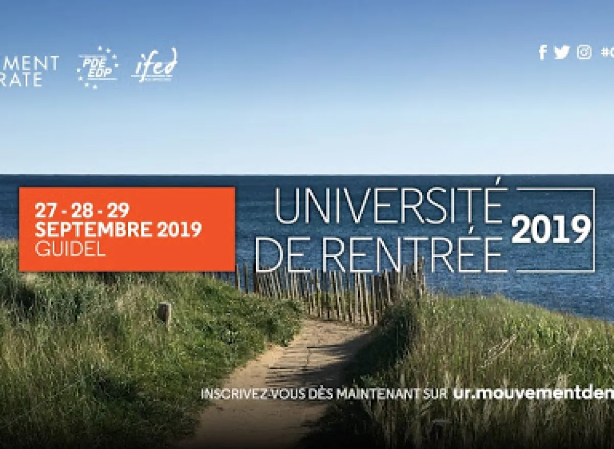 Université de rentrée 2019